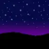 The stars at night