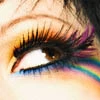 It's a rainbow eye!