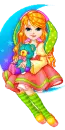 moon child girl