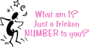frickin number