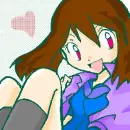 Sapphirea stole Drew's jaket thing ^-^