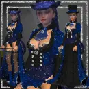Lady blue