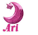 Moon and star-Ari
