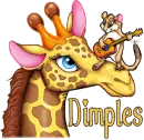 cutegiraffeandmouse~Dimples