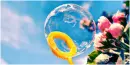 bubble in summer