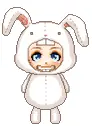 baby in rabbit costume