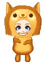 baby in cat costume