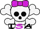 Isa Purple Skull