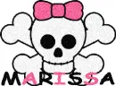 Marissa Pink SKull