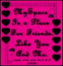 MySpace Friend