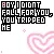 you tripped me!