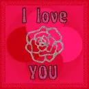 Love you glitzmoomask