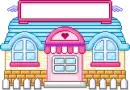 CUTE HOUSE WITH WINGS