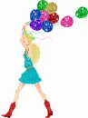 GIRL WITH BALLOONS
