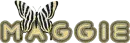 Maggie butterfly zebra print