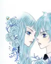 blue couple