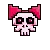 Skull winking