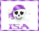 Isa Skull Purple