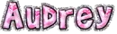 Glitter Text -Audrey