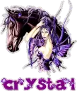 Fairy & Horse with Crystal