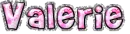 Glitter Name- Valerie