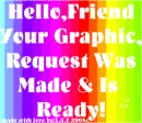Graphic Request Ready