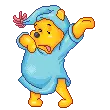 Sleepy Pooh Bear