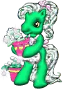 my little pony Greenie