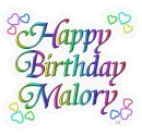 Malory Happy Birthday