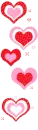 RED AND PINK HEART