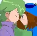 Drew and Sapphirea face to face