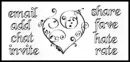 scroll heart
