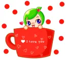 baby in a tea cup