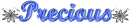 Precious Blue
