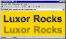 luxor rocks