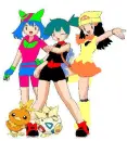 Lania, Riana, and Ikari