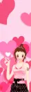 pink hearts