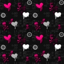 Skulls and Bleeding Hearts