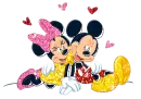 mickey and minnie mouse