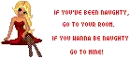 if you've been naughty,