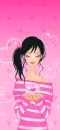pink hearts