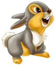 Thumper Rabbit Glittered 