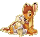 Bambi with Thumper