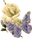 Rose and Butterfly
