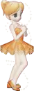 anime - orange ballerina