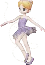anime - lavender ballerina