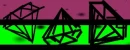 green & purple & black w/diamonds by color burst lyts