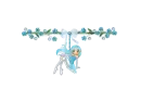 Doll Dangler Light Blue