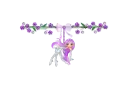 Doll Dangler Purple