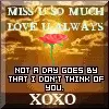 miss you